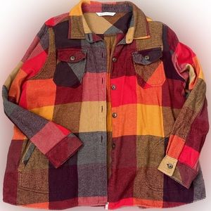𝅺Woolrich Plaid Top